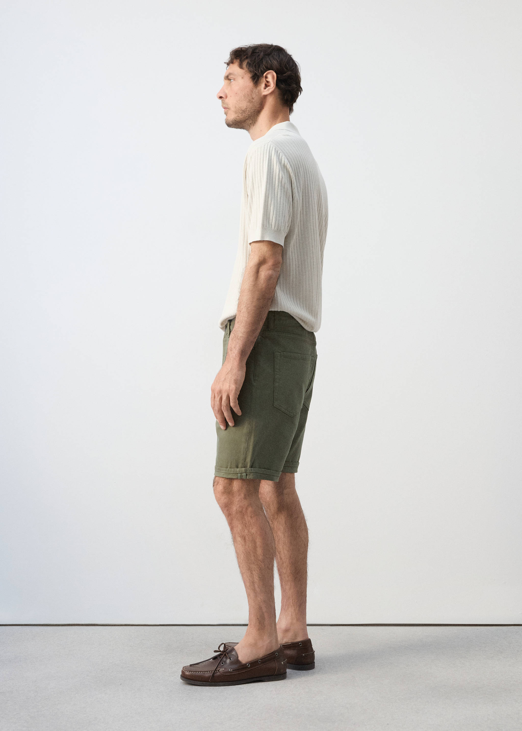 Bermuda en jean slim fit - Détail de l'article 2