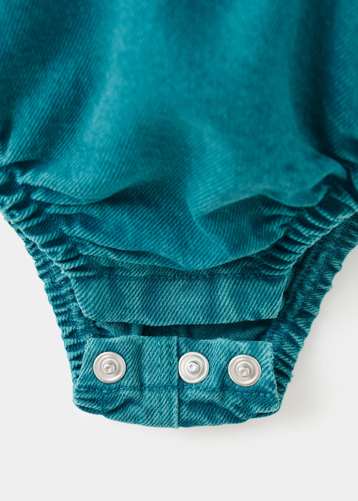 100% cotton romper — Green