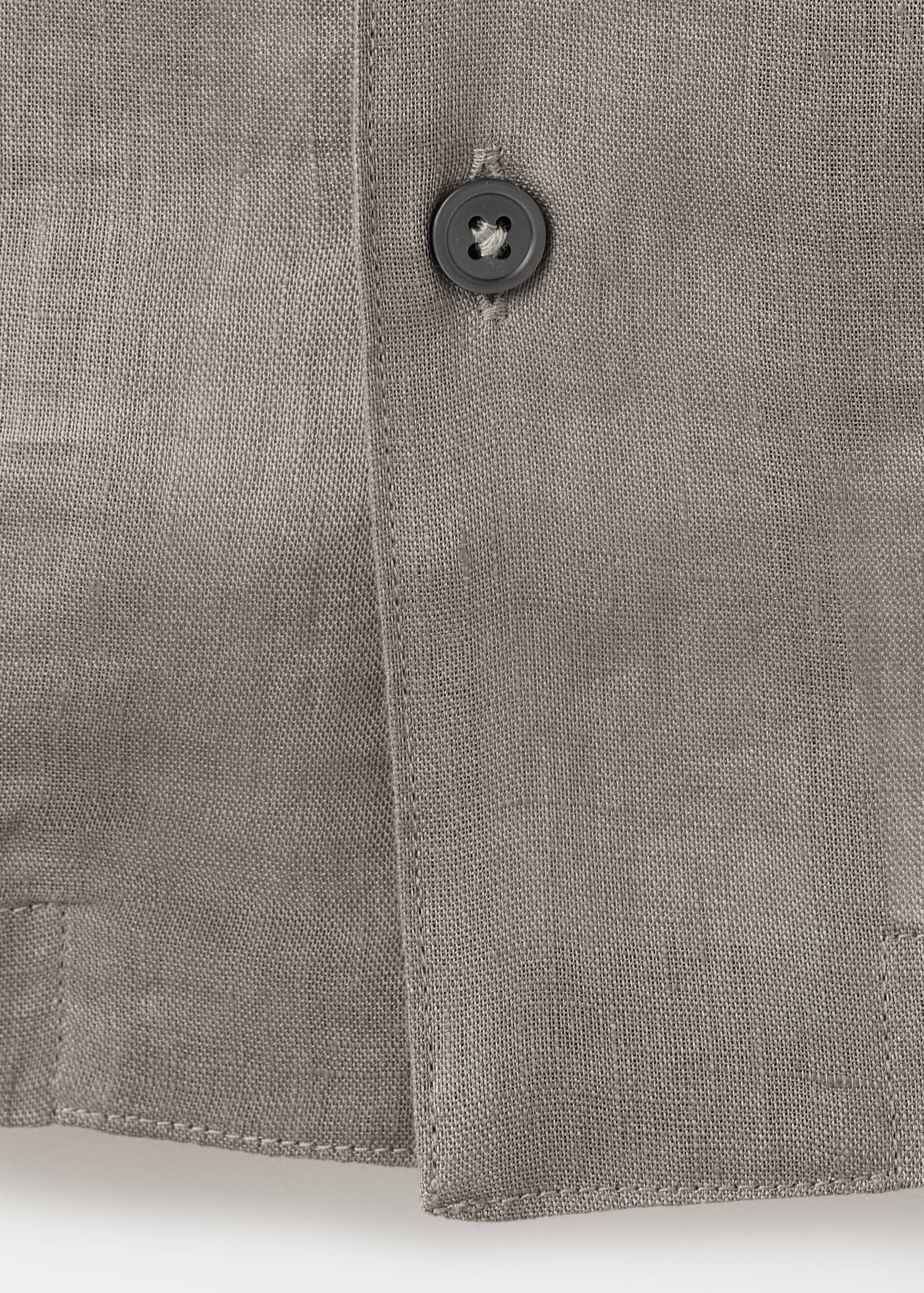 Chemise regular fit 100 % lin - Détail de l'article 0