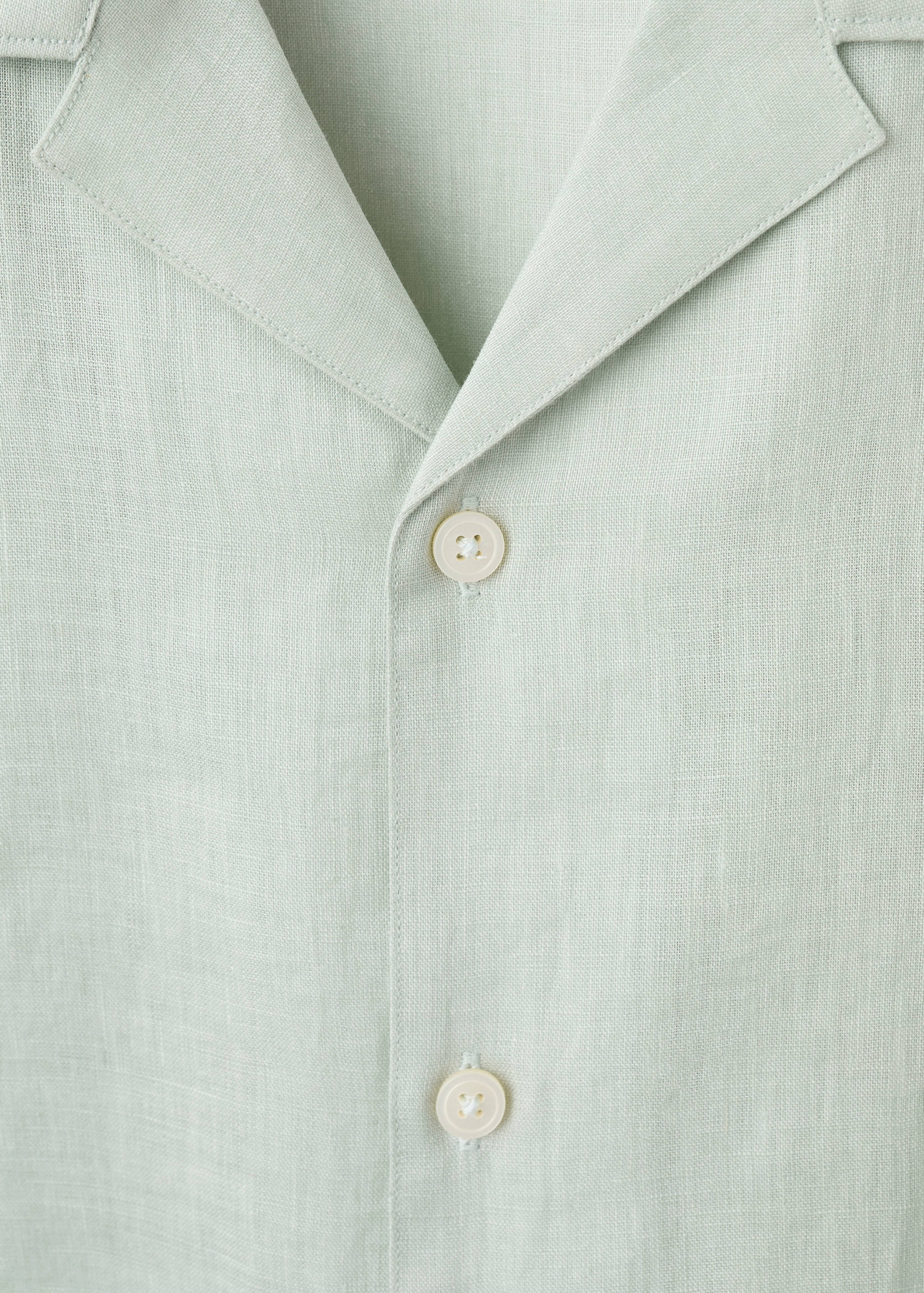 Chemise regular fit 100 % lin - Détail de l'article 8