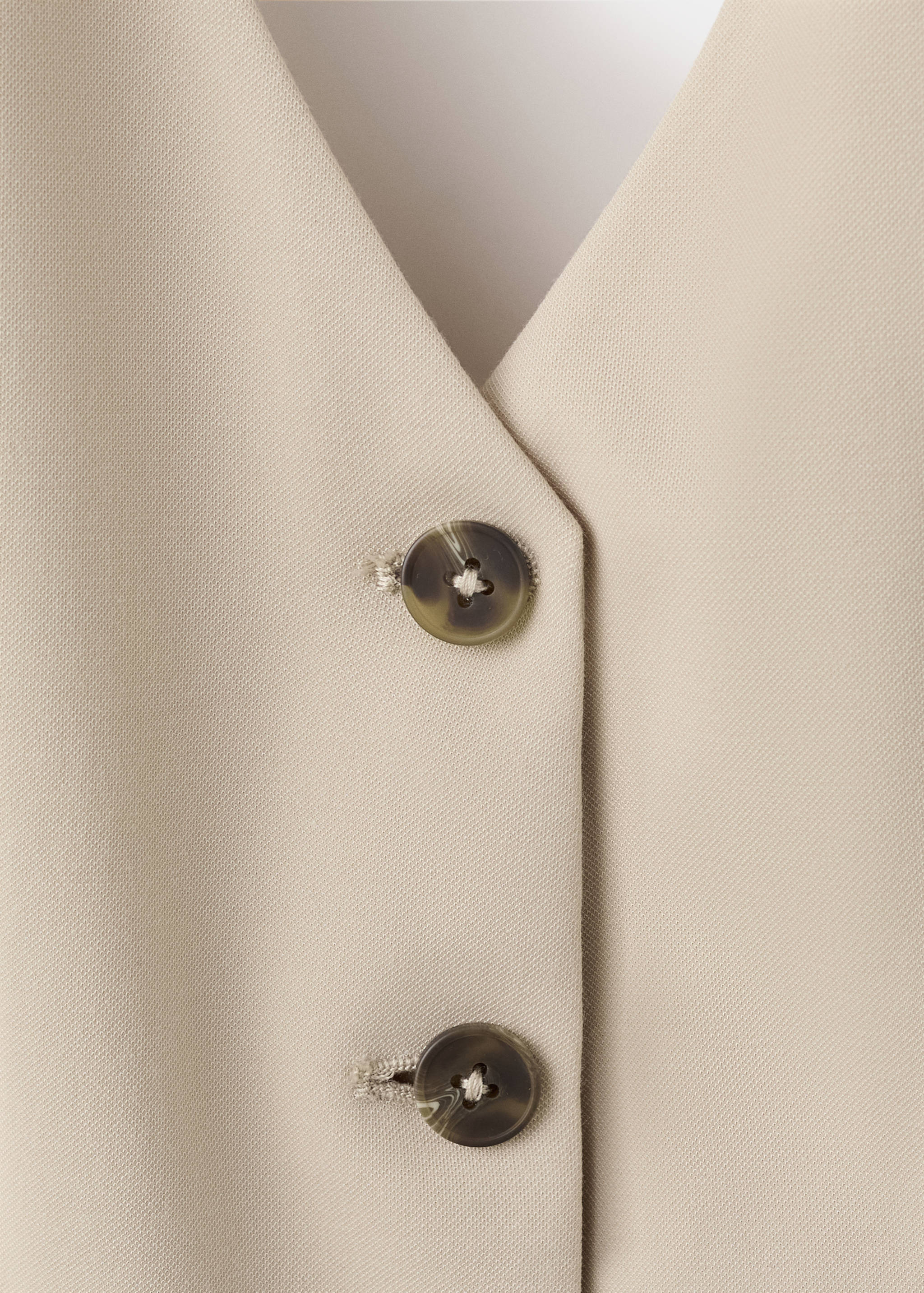 Gilet emmanchures américaines boutons - Détail de l'article 8