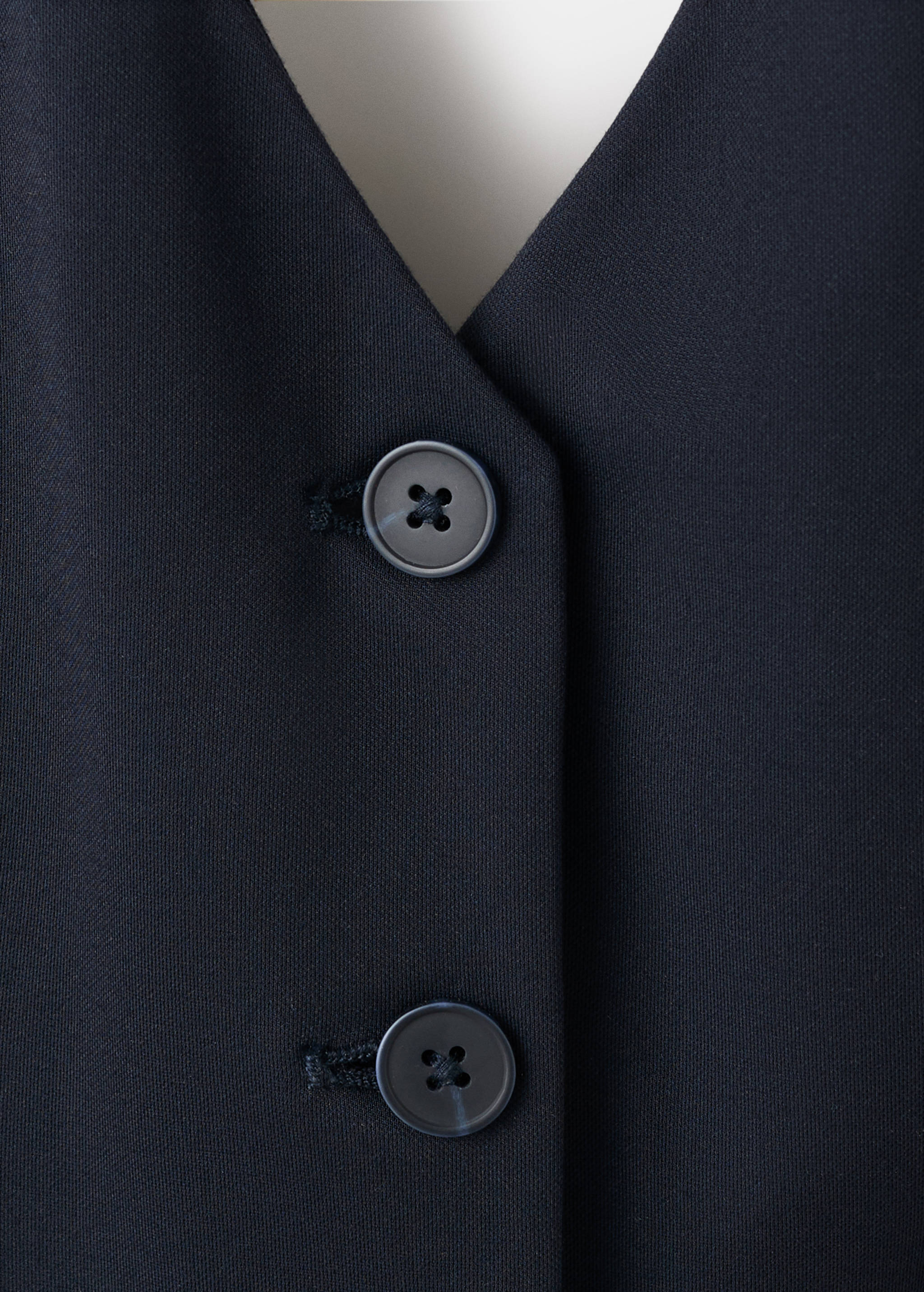 Gilet emmanchures américaines boutons - Détail de l'article 8