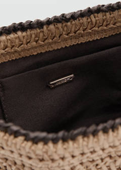 Natural fibre pouch — Beige 3