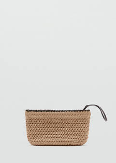 Natural fibre pouch — Beige 1