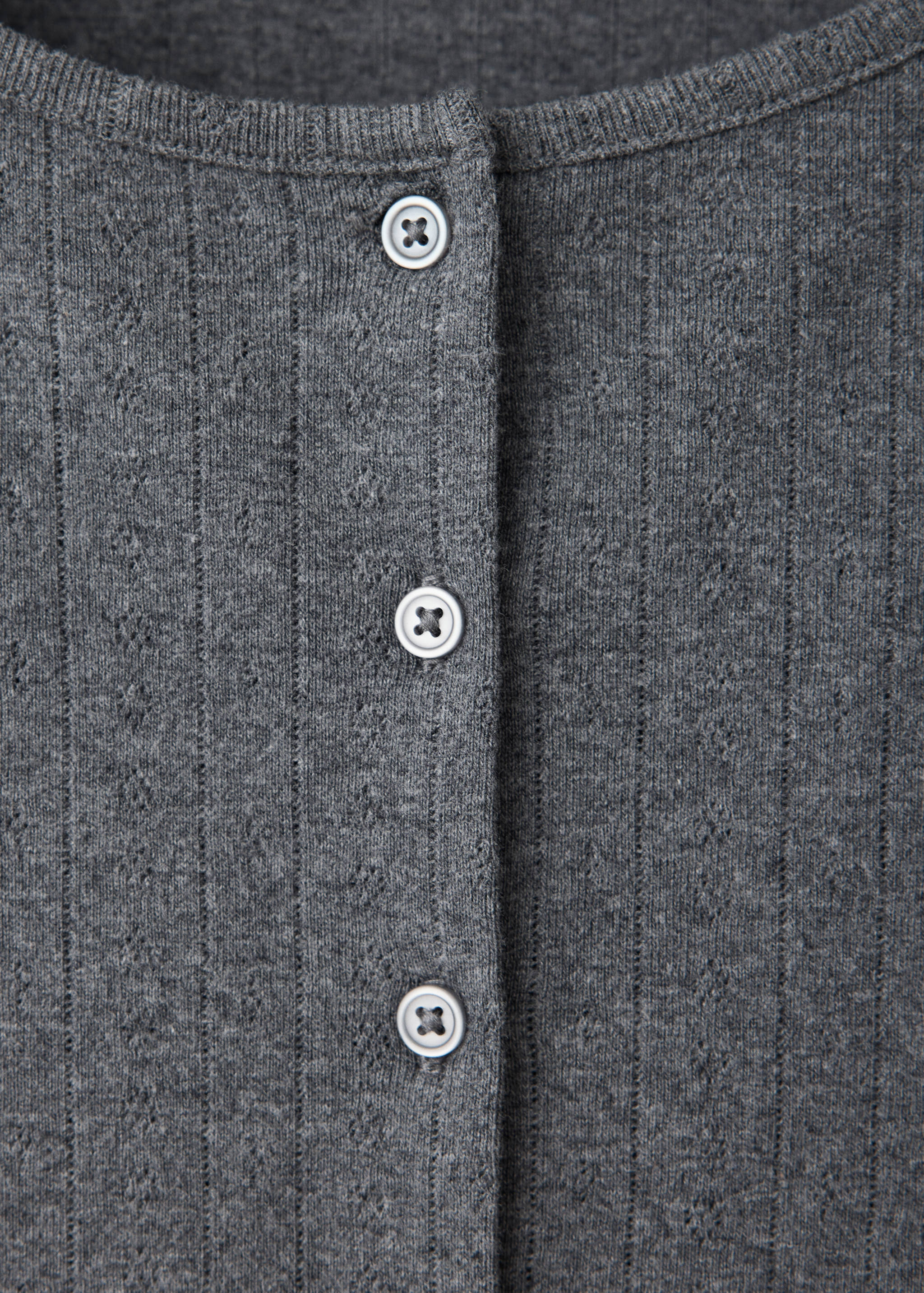 Pantalon de pyjama en coton ajouré - Détail de l'article 8