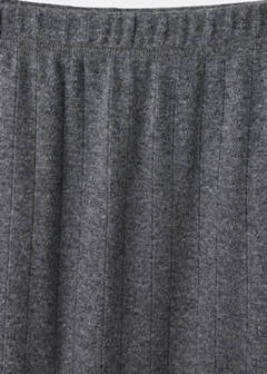 Open-knit cotton pyjama bottoms — Grey 7