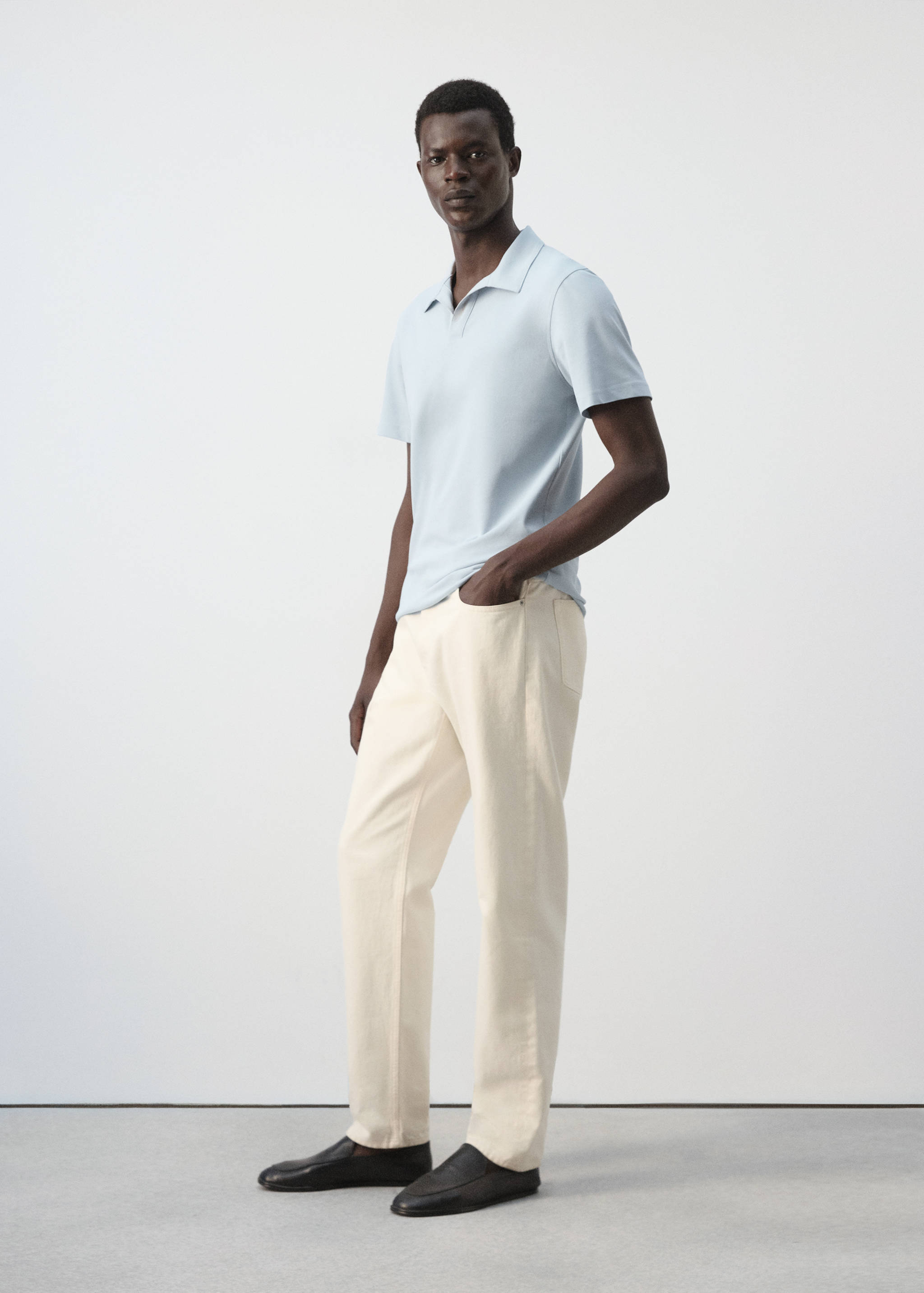 Polo piqué slim fit - Detall de l'article 2