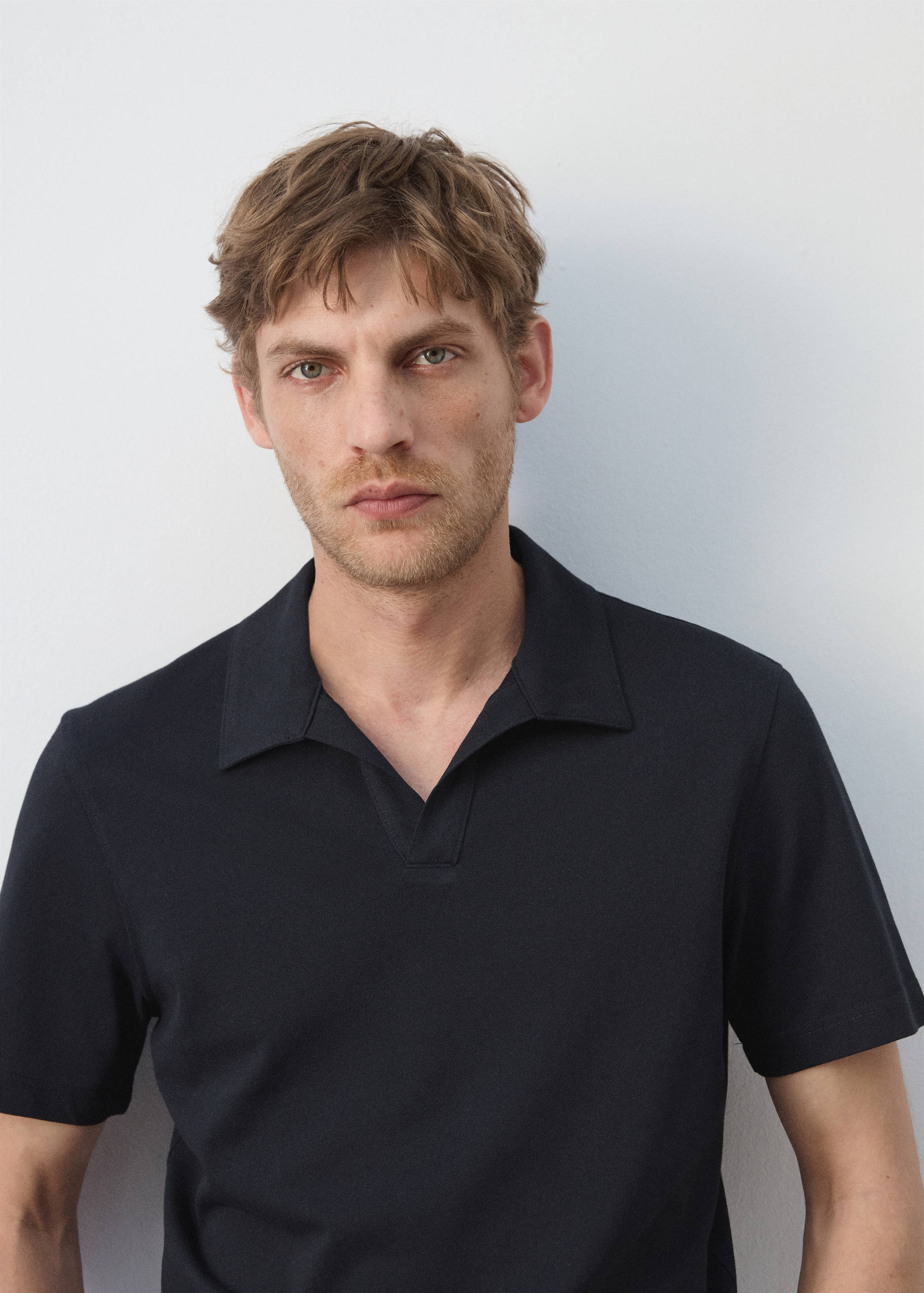 Polo piqué slim fit - Detall de l'article 1