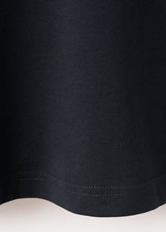 Slim fit cotton piqué blend polo — Navy 8