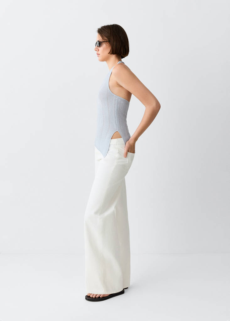 Low-waist wide-leg jeans — Off White