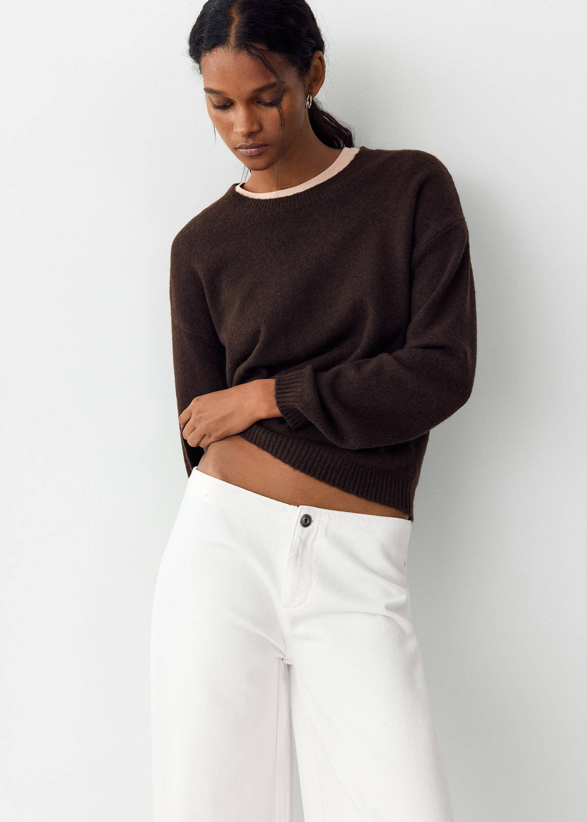 Low-waist wide-leg jeans — Off White