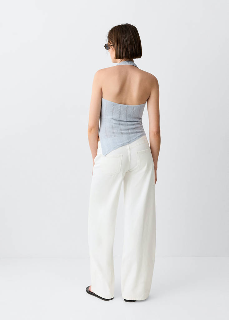 Low-waist wide-leg jeans — Off White