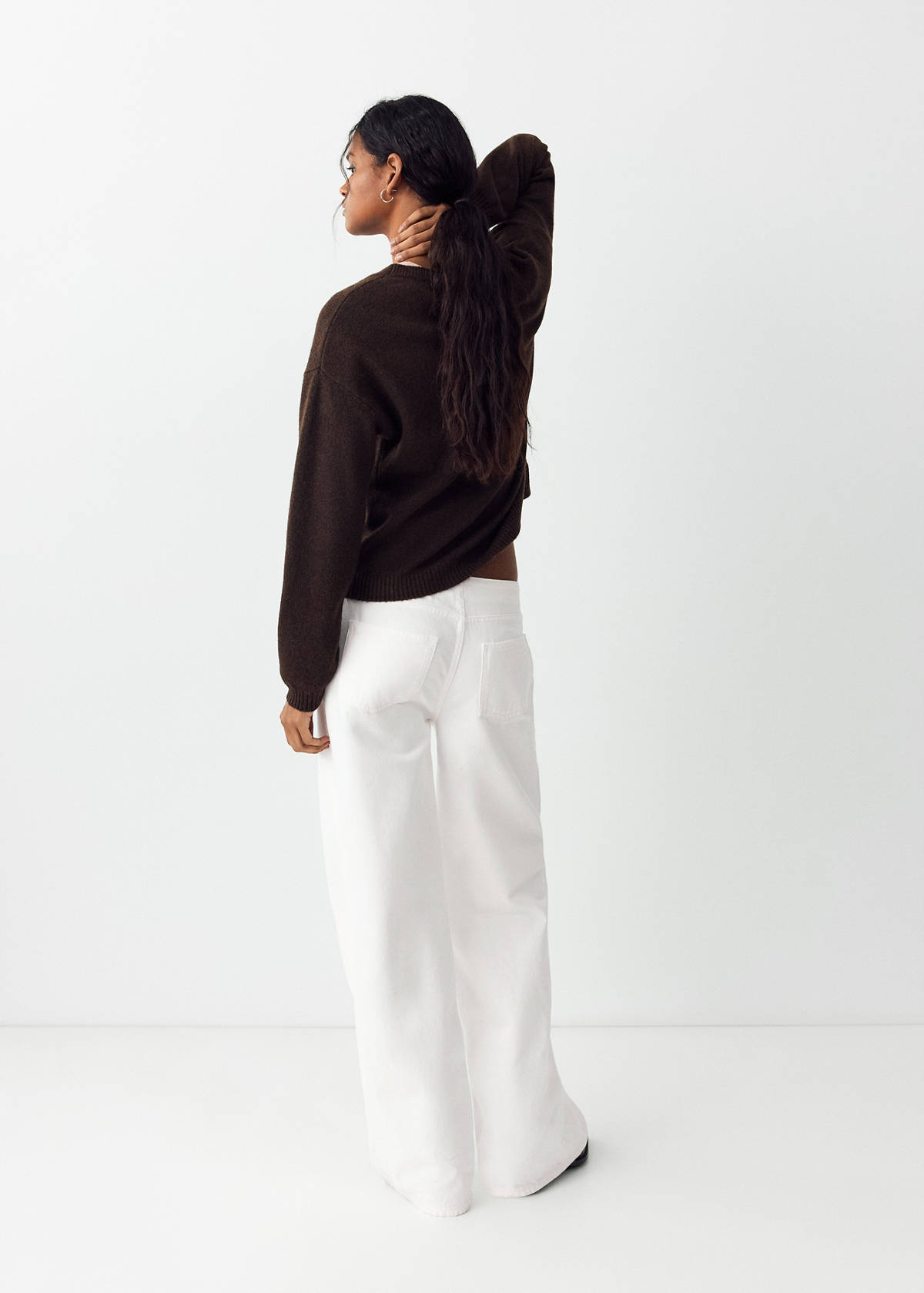 Low-waist wide-leg jeans — Off White