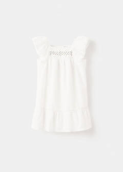 Cotton dress with bead embellishment — Off White 2