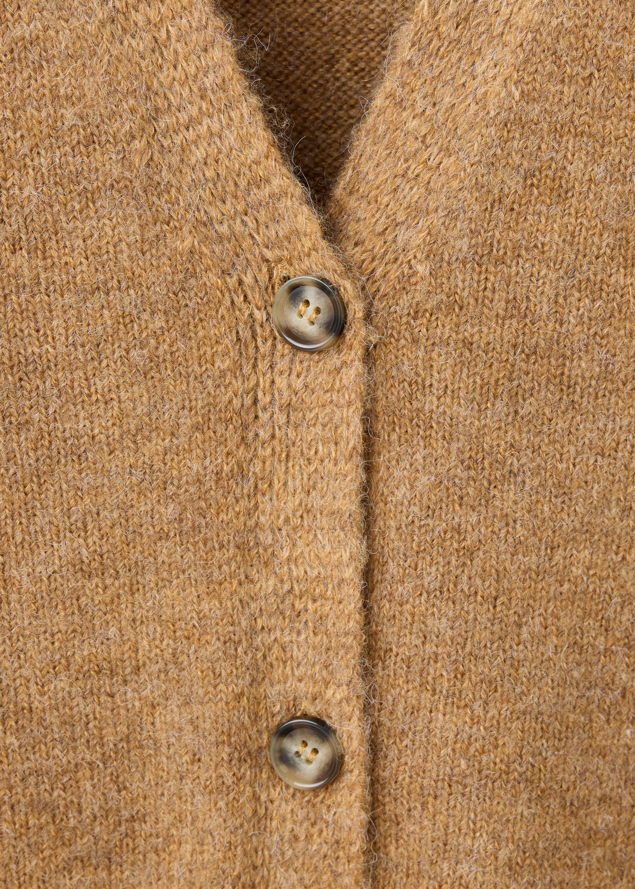 V-neck knitted cardigan - Details of the article 8