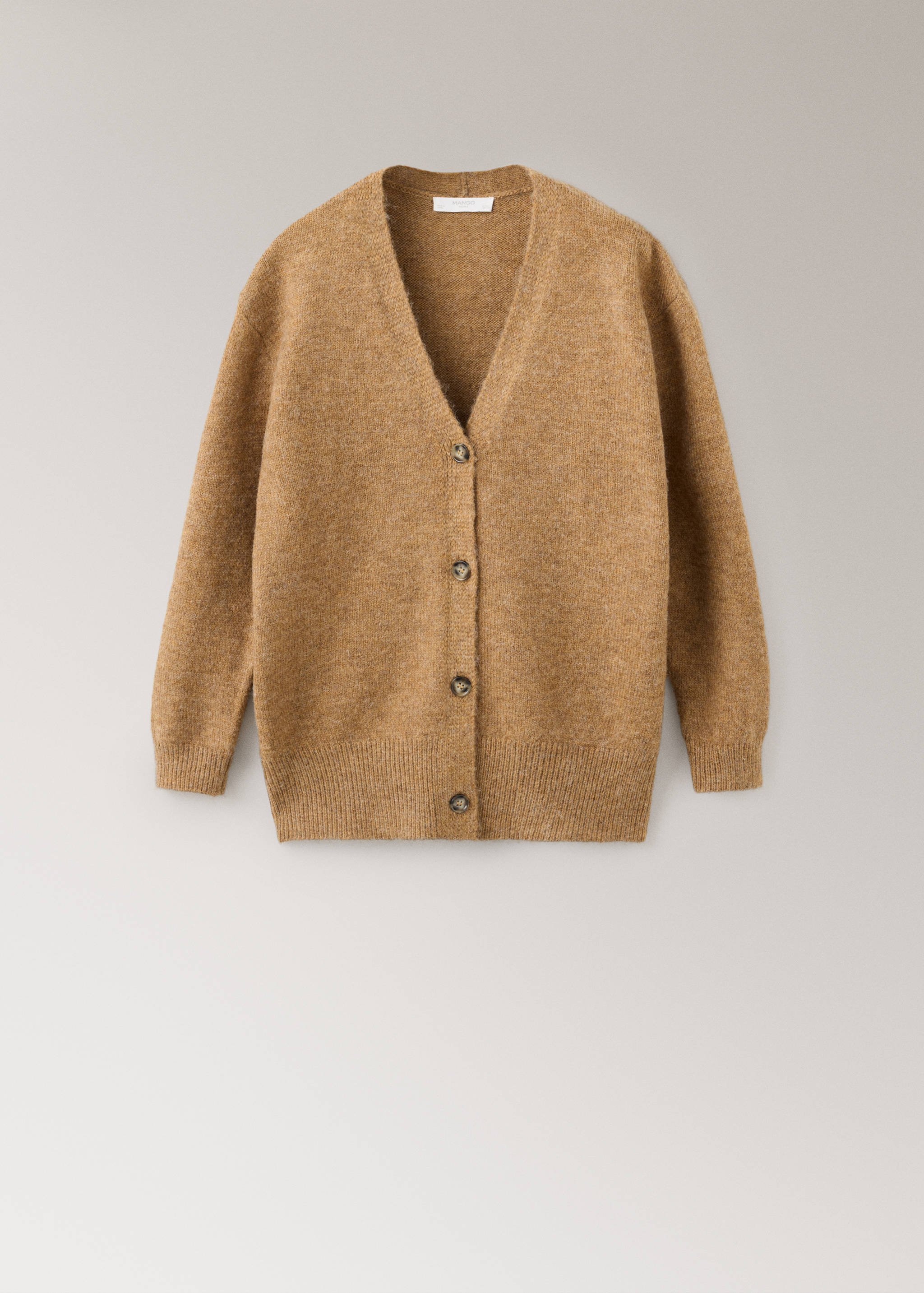 V-neck knitted cardigan - Article without model
