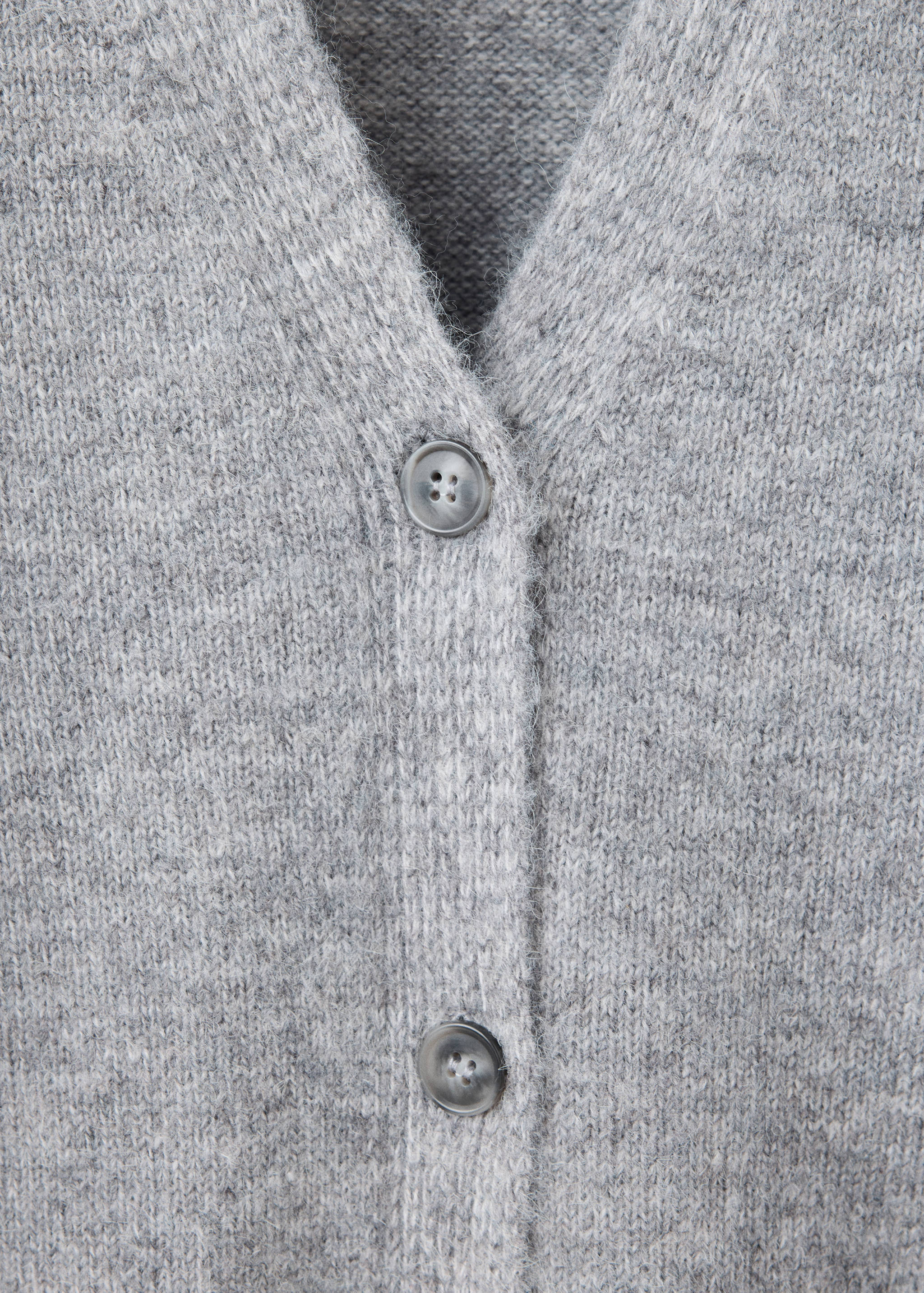 V-neck knitted cardigan - Details of the article 8