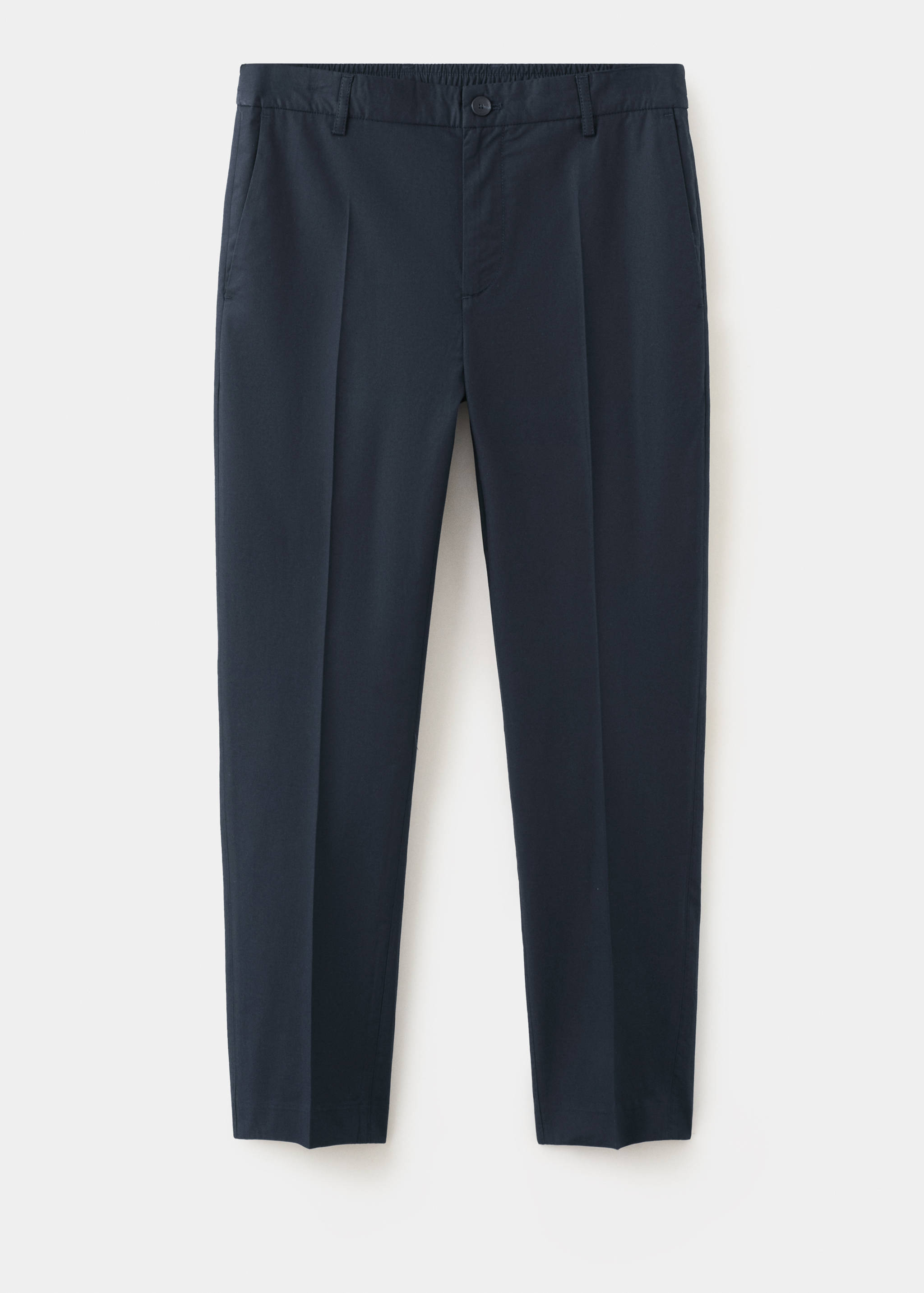 Pantalons slim fit barreja cotó lyocell - Article sense model