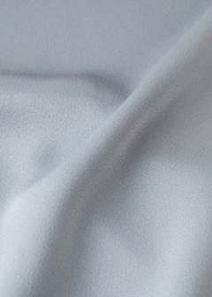 Satin maxi-skirt — Silver 7