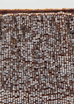Crystal clutch bag — Brown 3