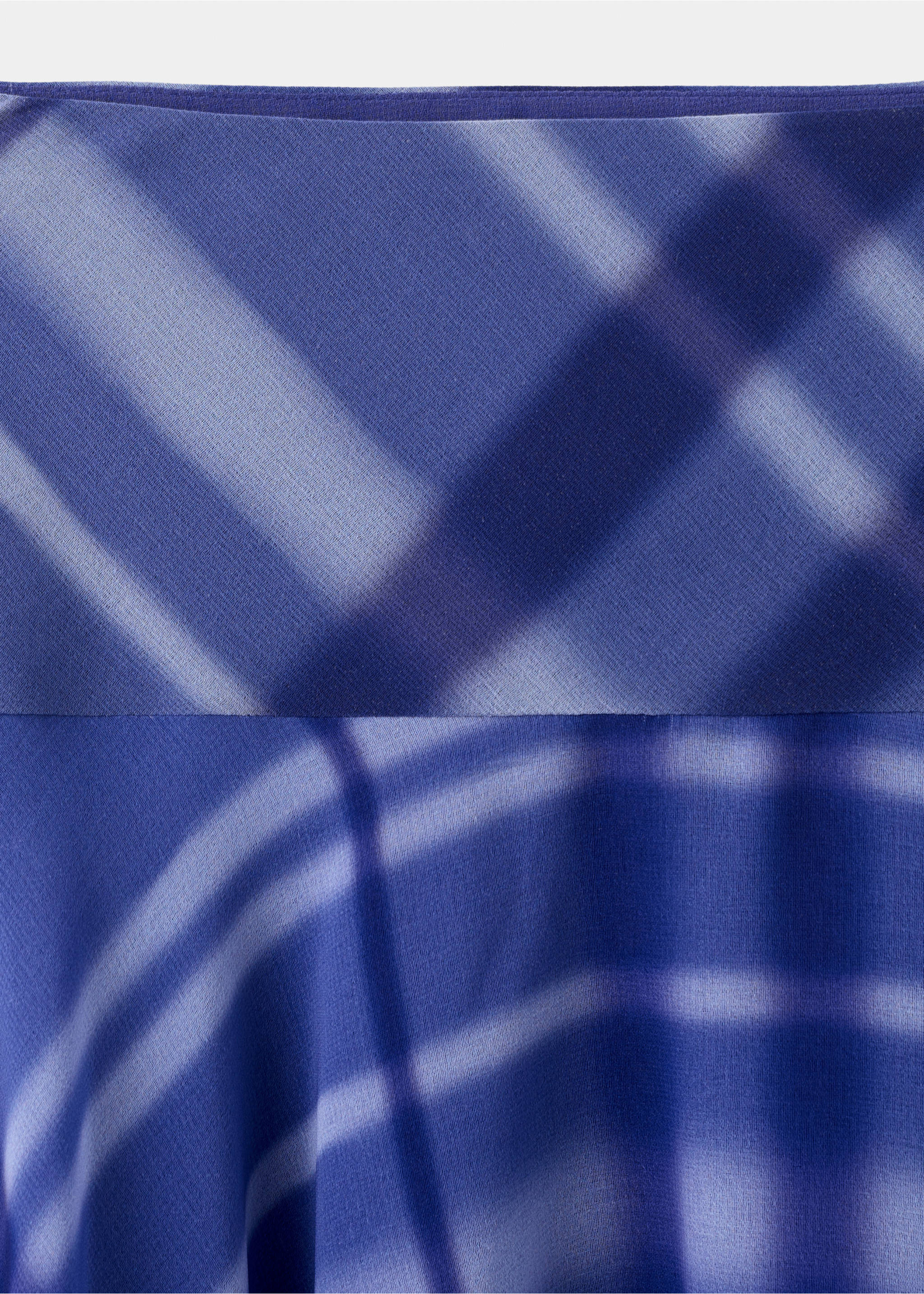 Jupe longue évasée - Détail de l'article 8, Bleu. Ref: 37071463-00.