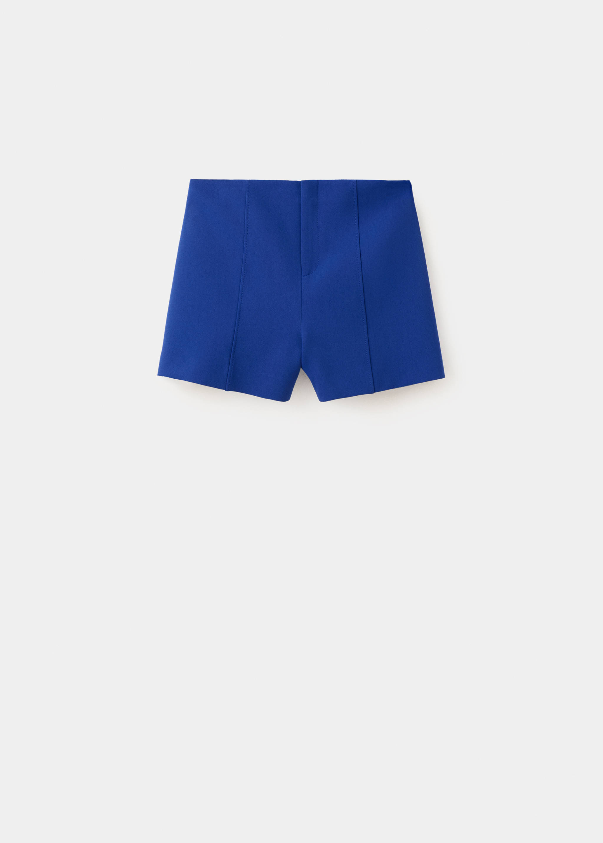 Plain short tab-top curtains - Article without model