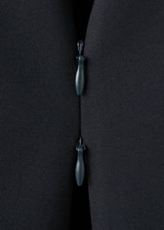 Zipper fitted waistcoat — Navy 6