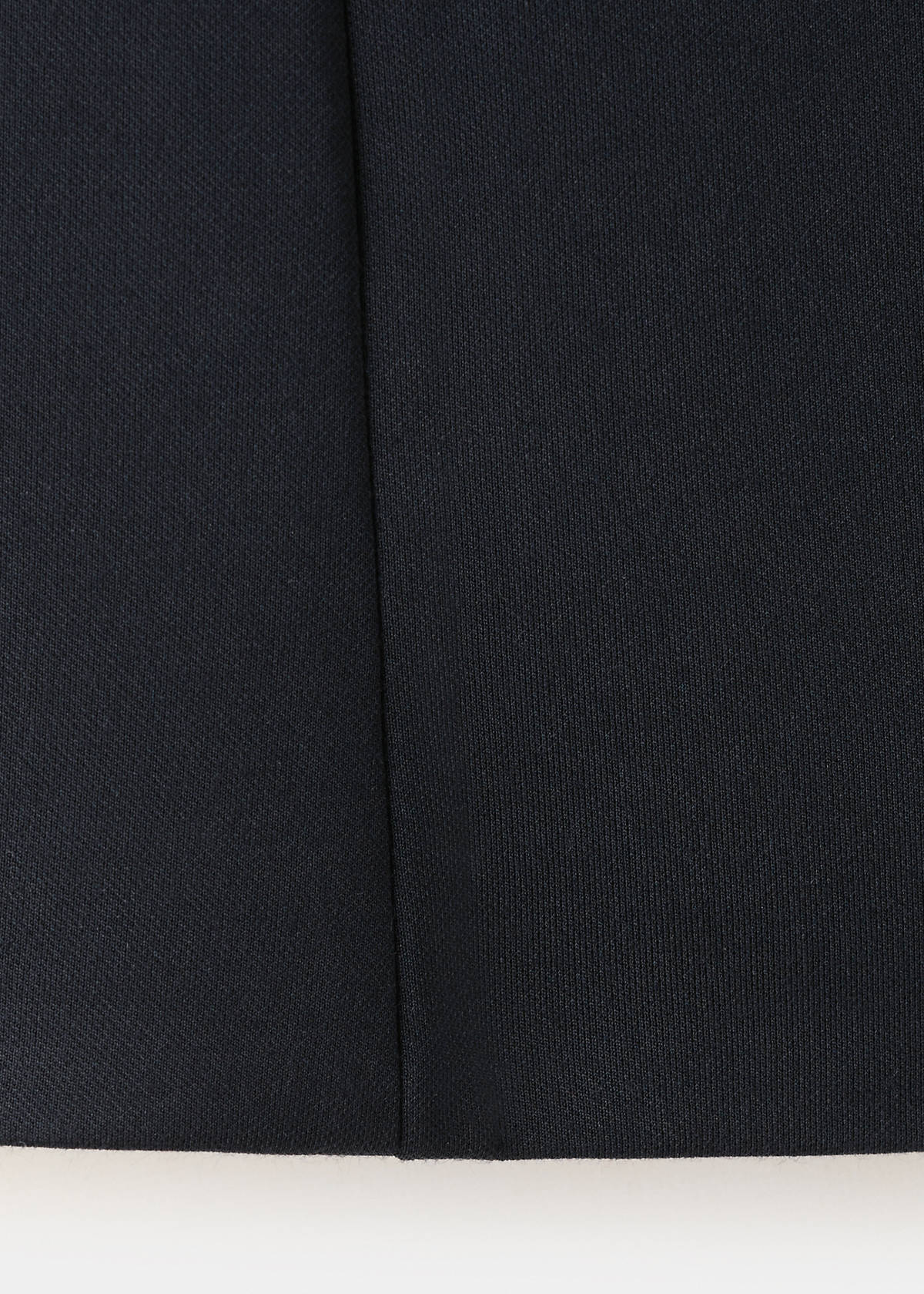 Zipper fitted waistcoat — Navy