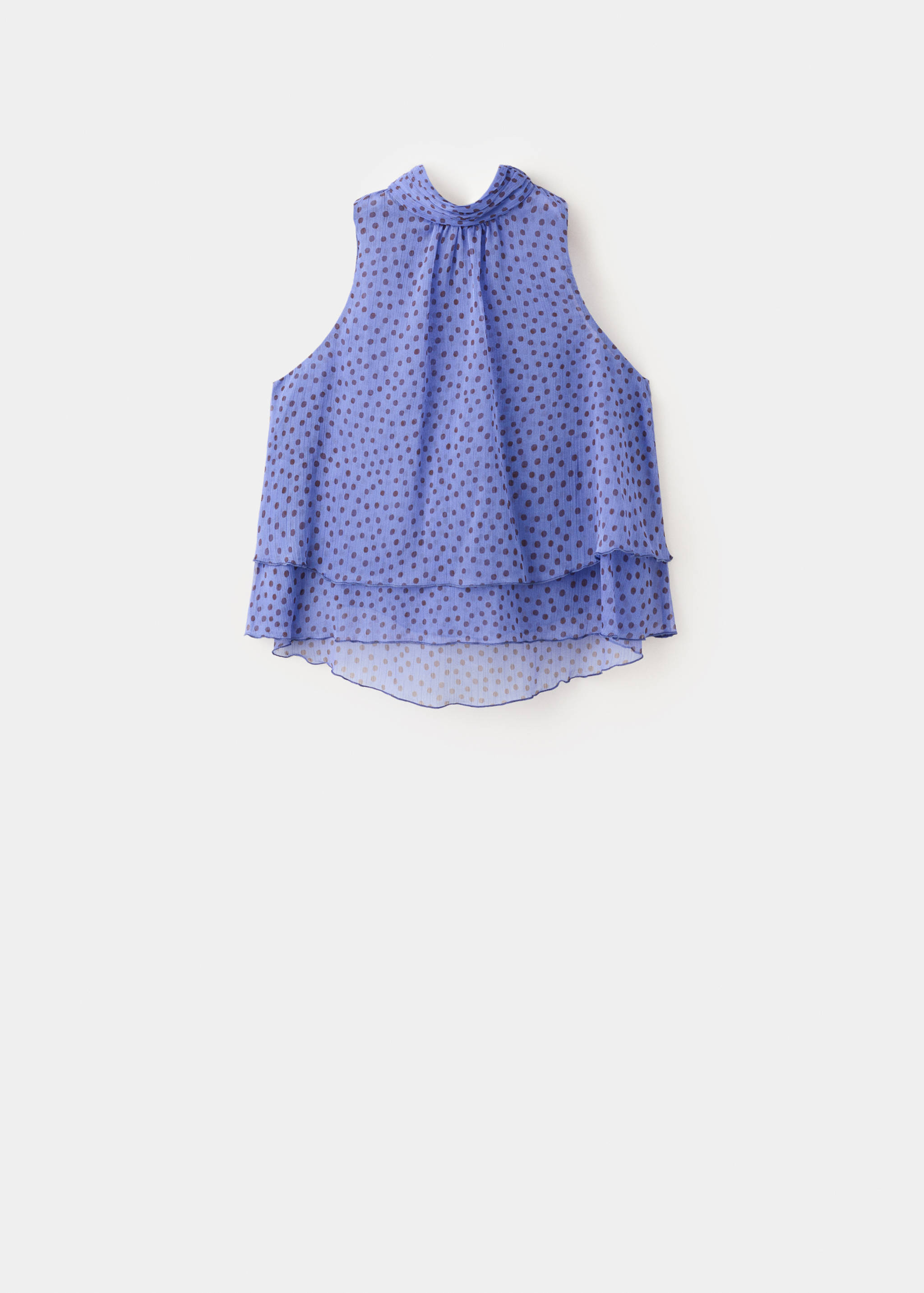 Ruffles polka dot blouse - Article without model