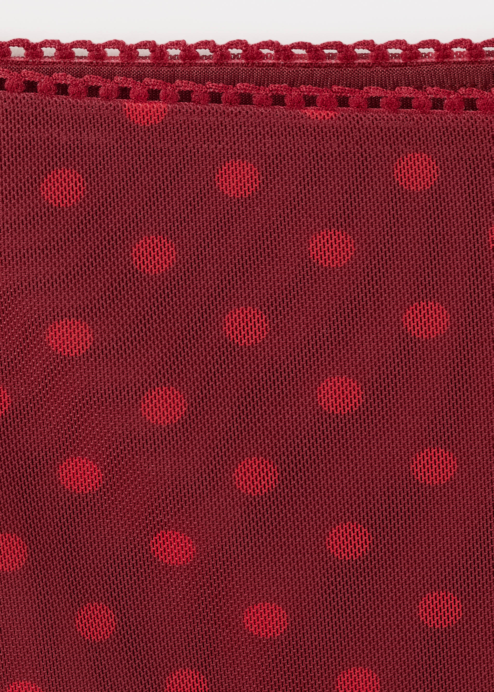 Polka dot tulle skirt - Details of the article 8