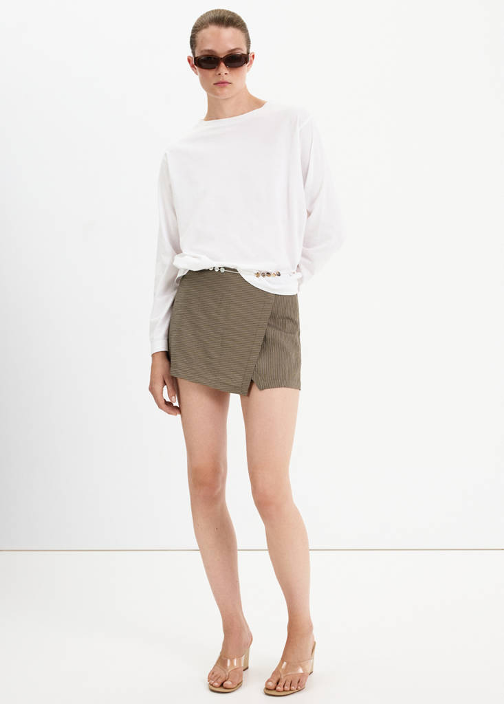 Lyocell skort — Green