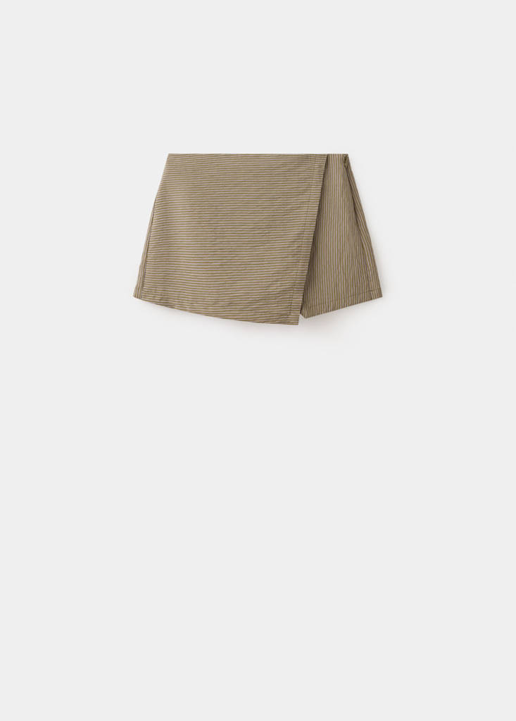 Lyocell skort — Green