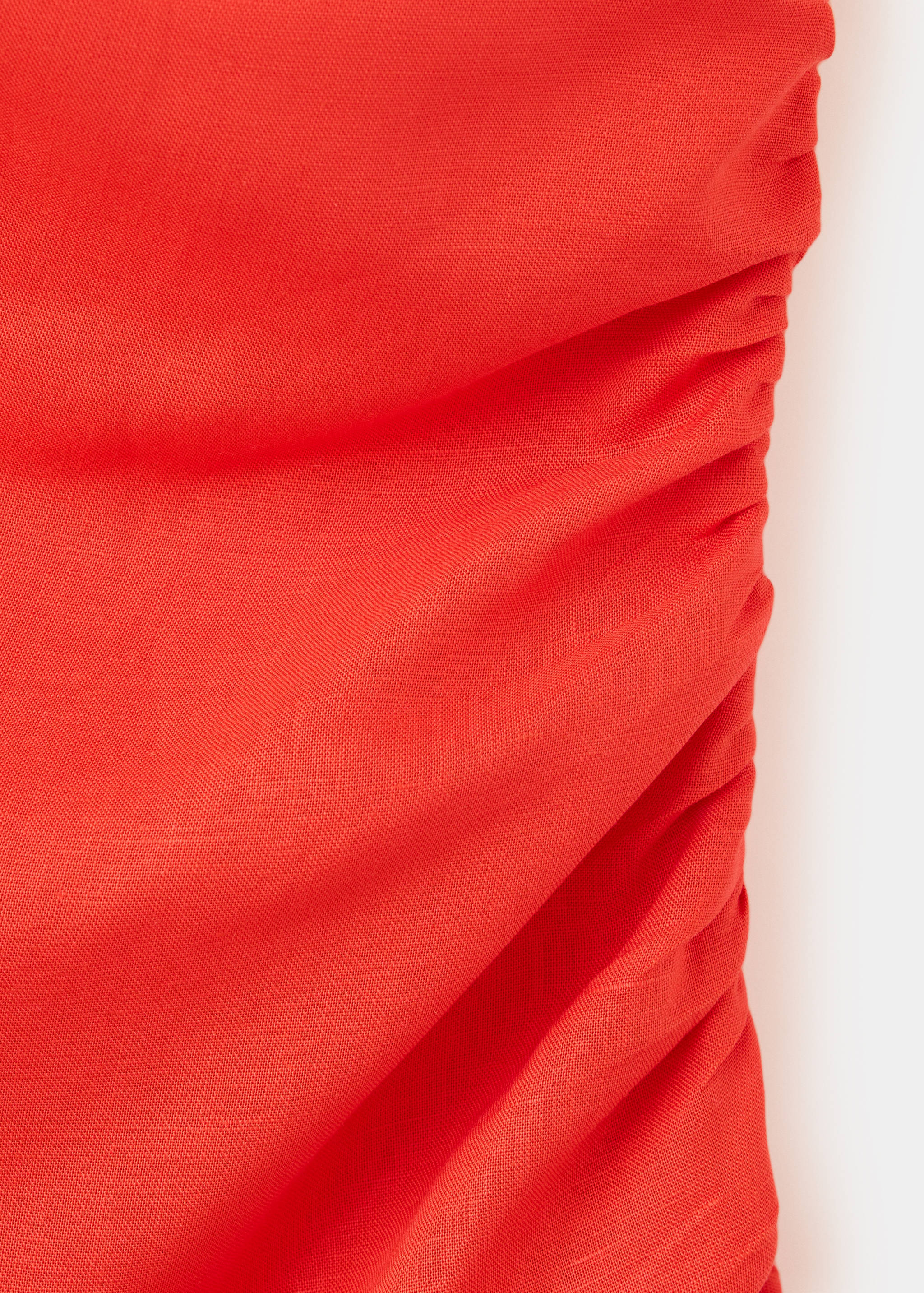 Robe asymétrique froncée - Détail de l'article 0