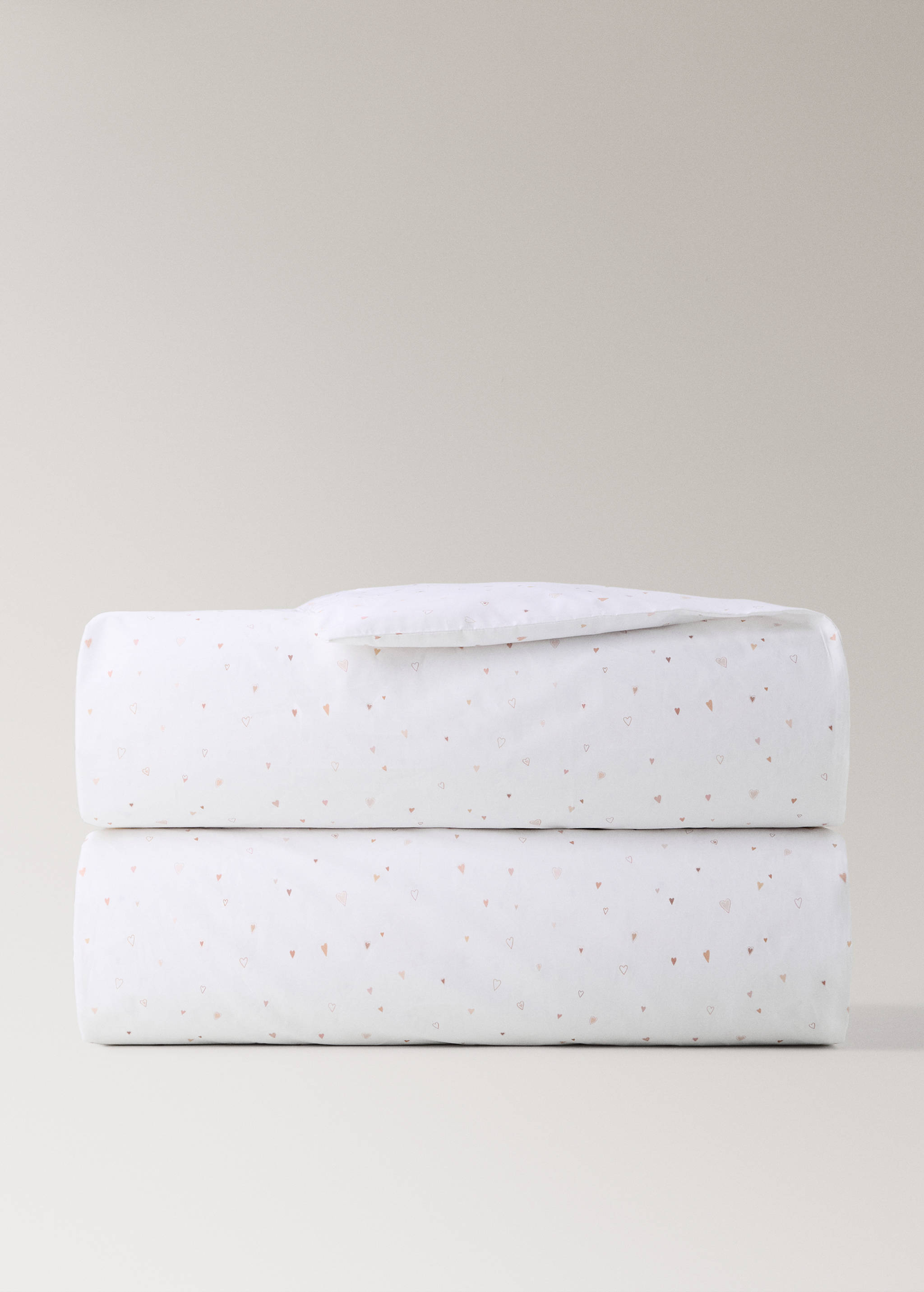 100% cotton duvet cover for cot, 100 x 120 cm - Article without model