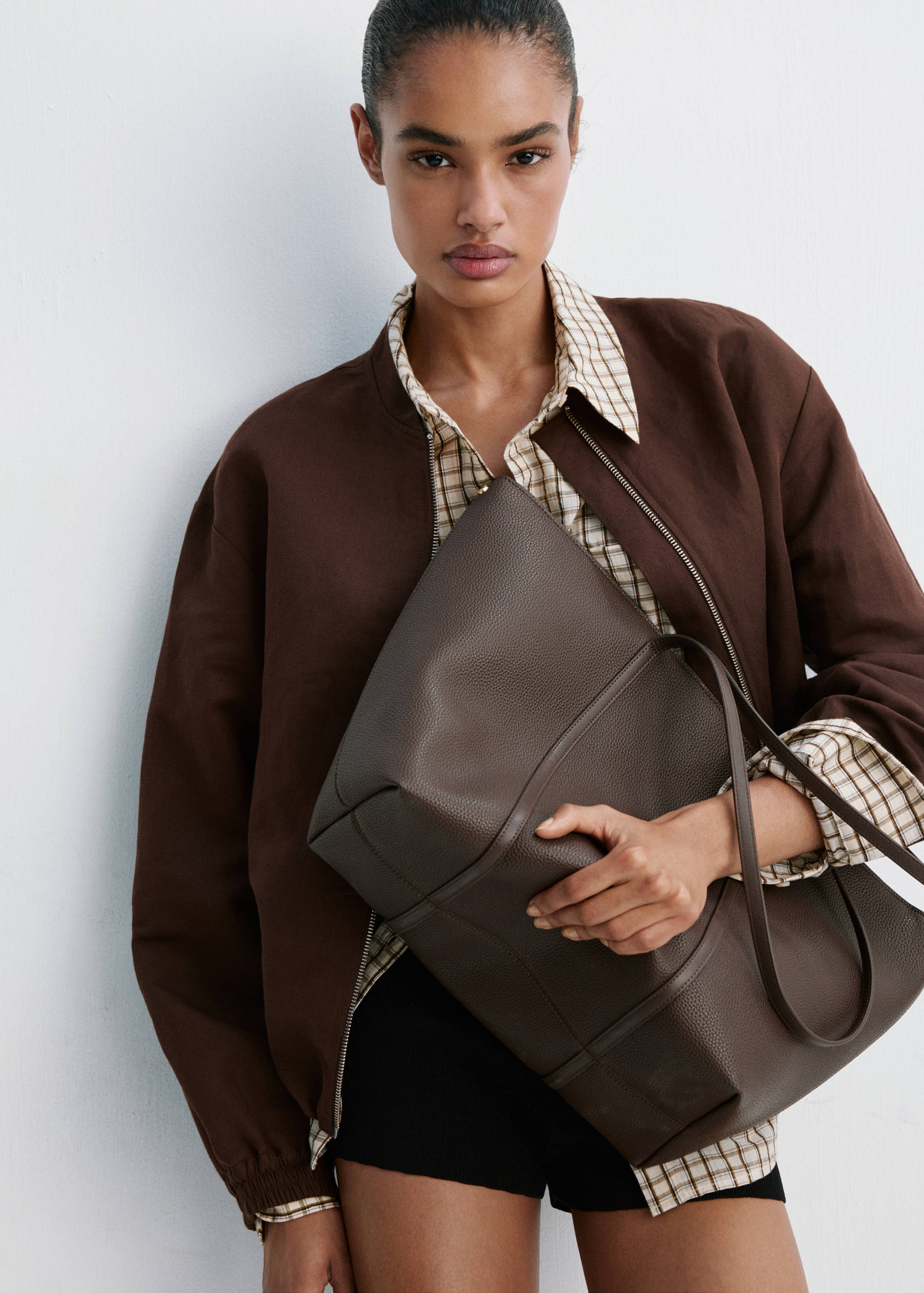 Shopper bag with double handle - Details of the article 9