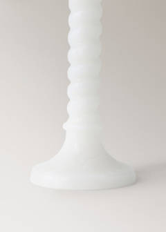 Decorative candelabra candle — Ecru 3