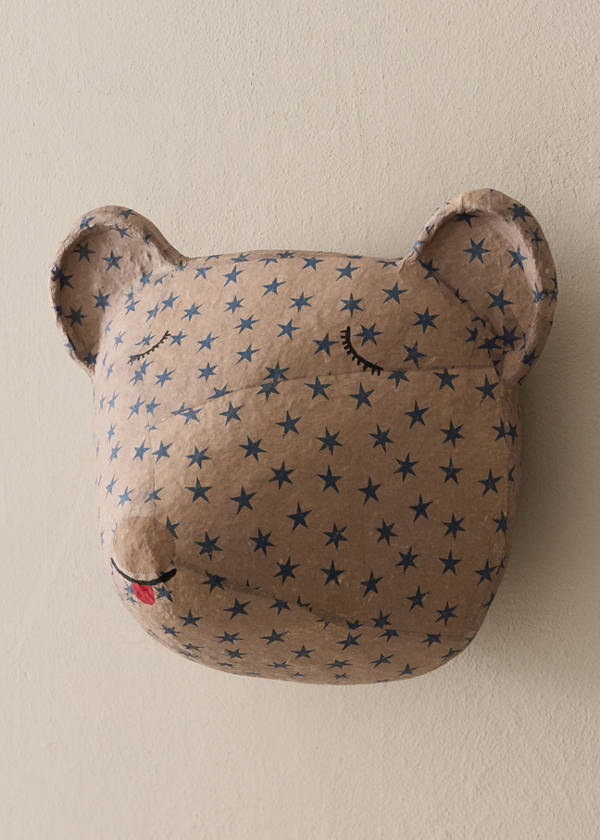 Decorative wall accessory — Brown