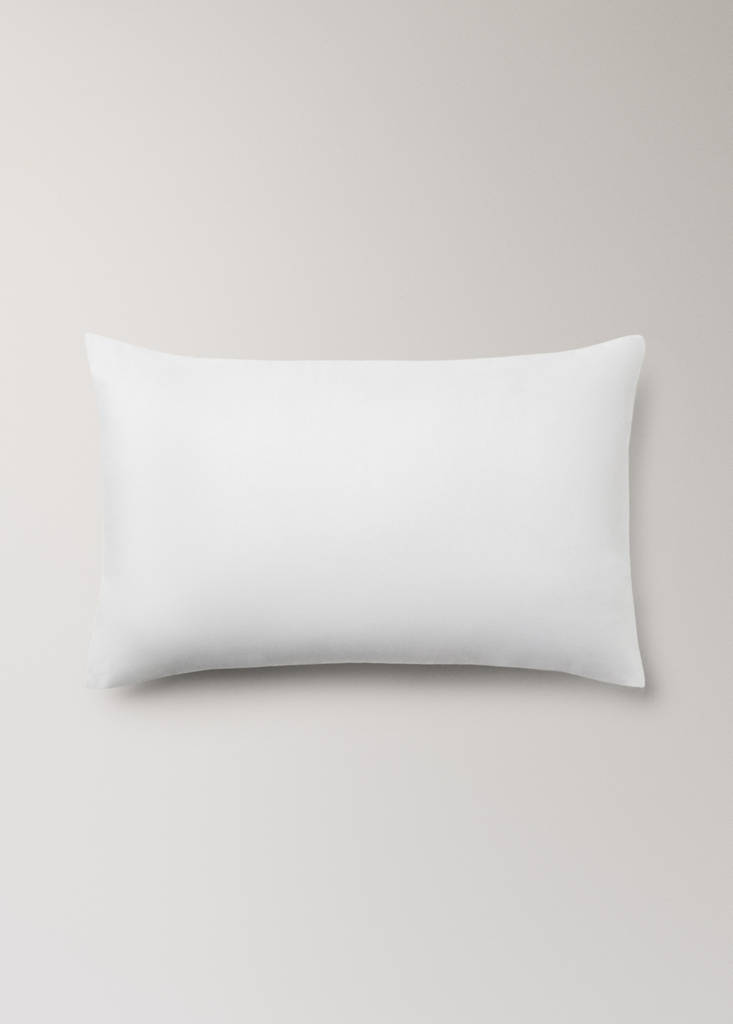 Mikrofaser-Kopfkissenfüllung 50 x 75 cm — Weiß
