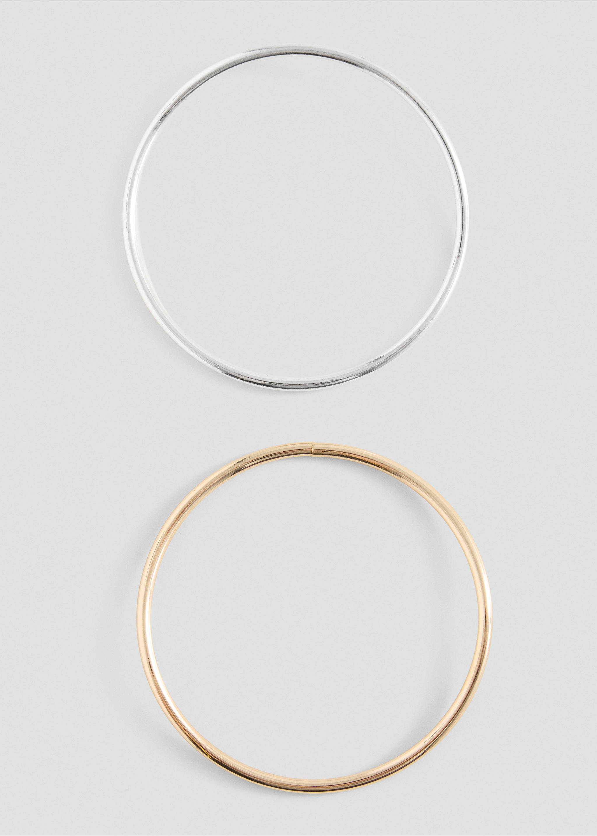 Mixed bracelet set - Medium plane, Gold. Ref: 37071534-00.
