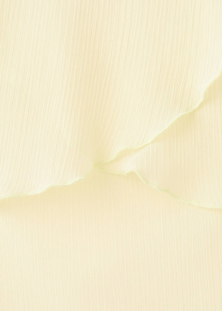 Strapless dress — Yellow