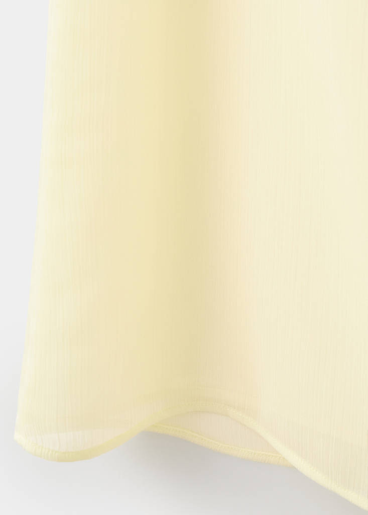 Strapless dress — Yellow