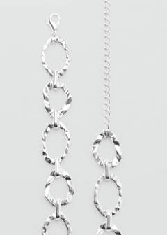 Metal chain belt — Silver 3
