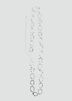 Metal chain belt — Silver 4