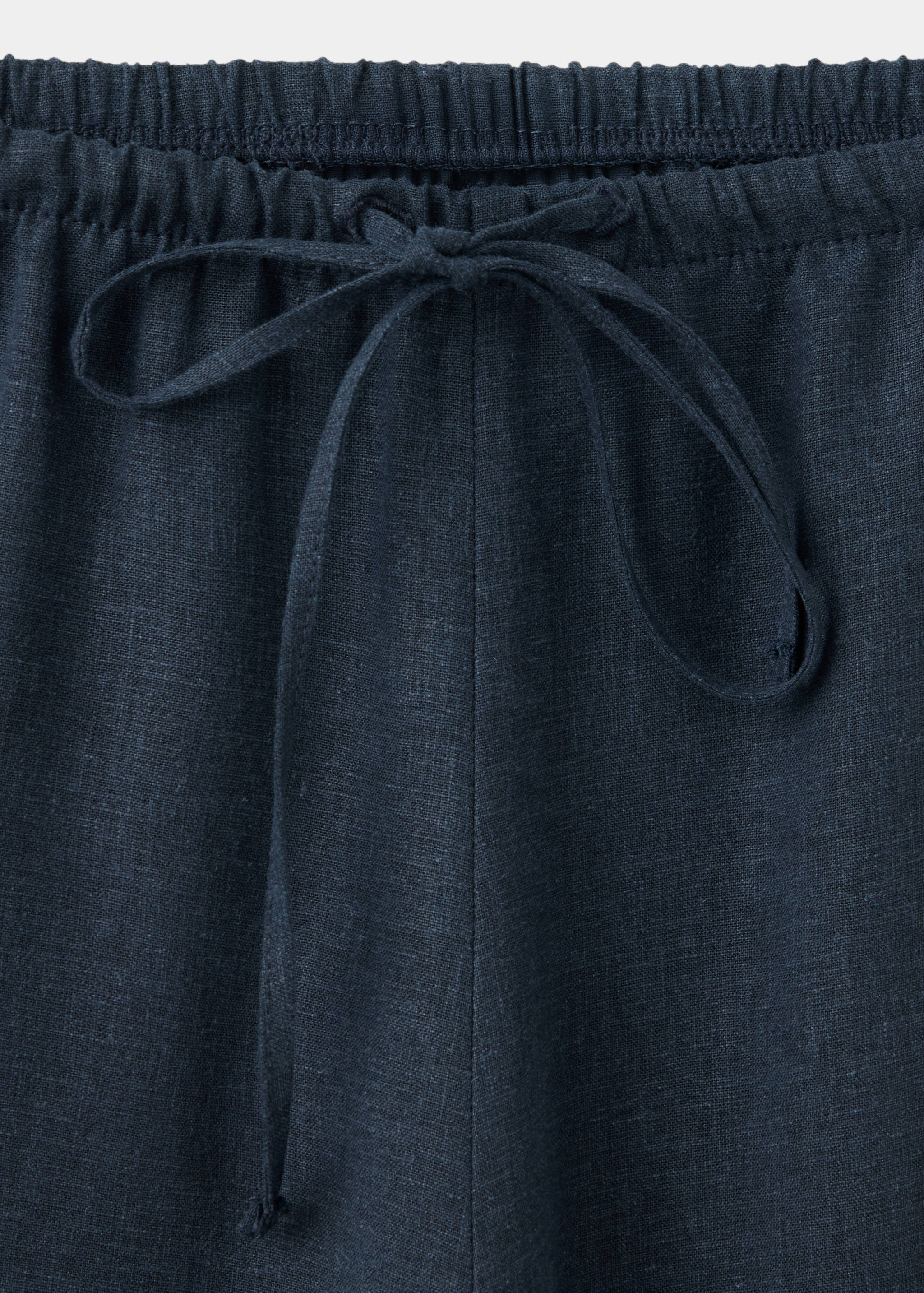 Pantalón recto lino - Detalle del artículo 8