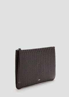 Braided pouch — Chocolate 2