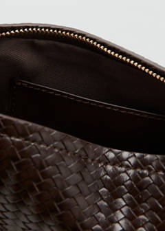 Braided pouch — Chocolate 3