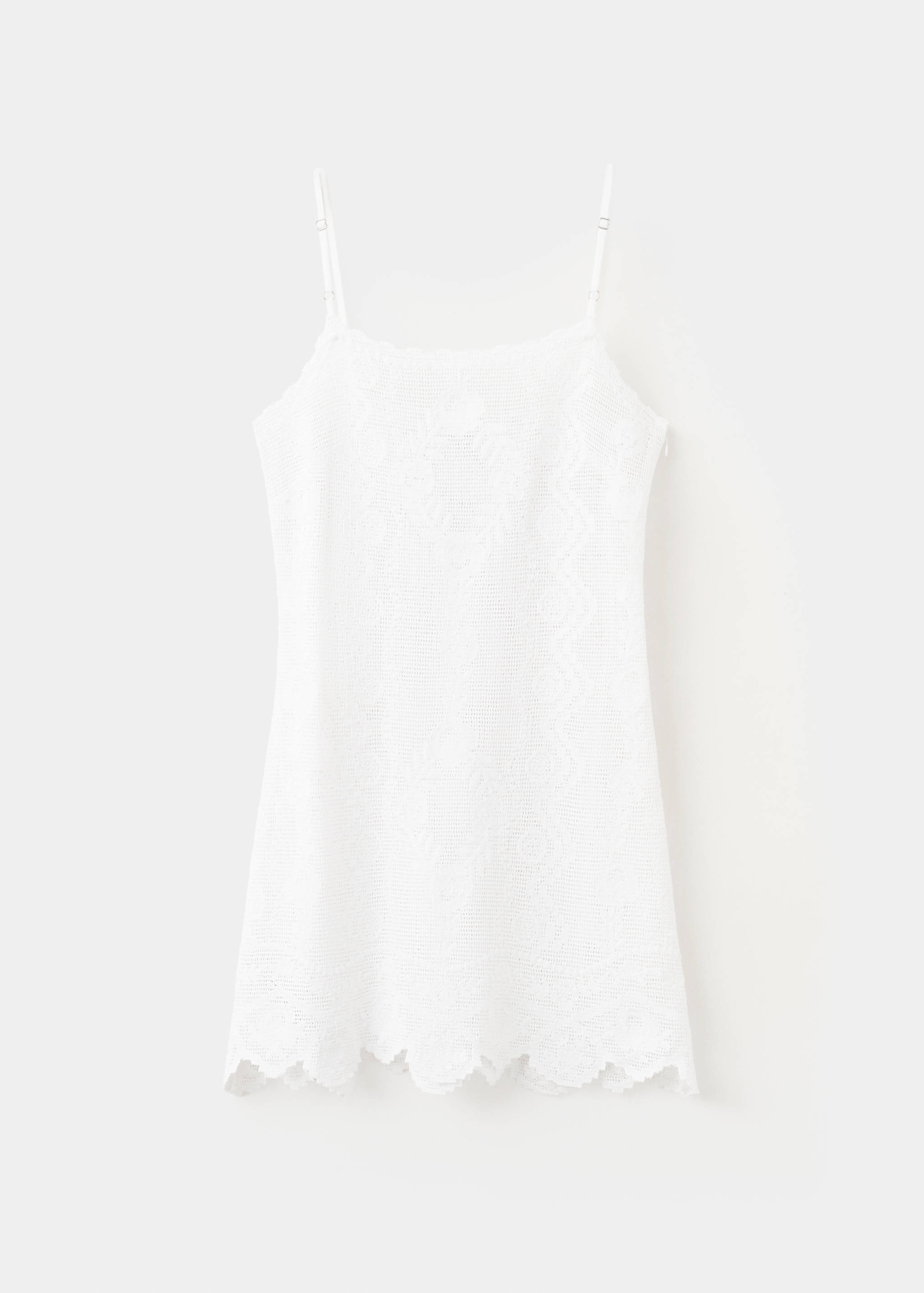 Crochet short dress - Article without model