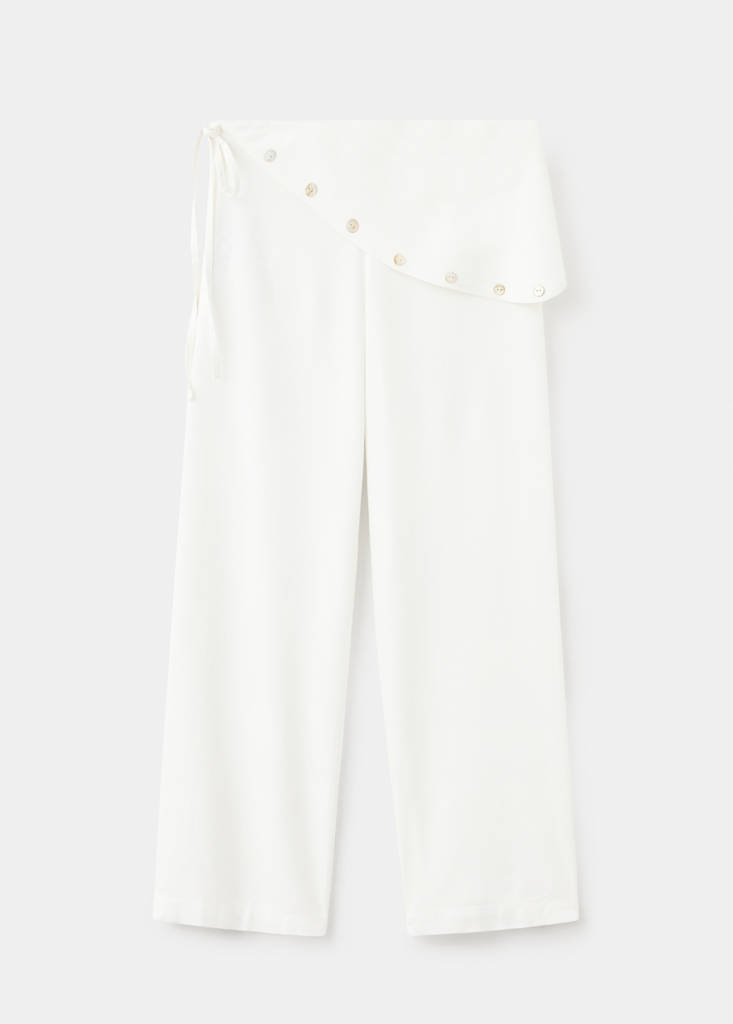 Straight scarf trousers — Off White