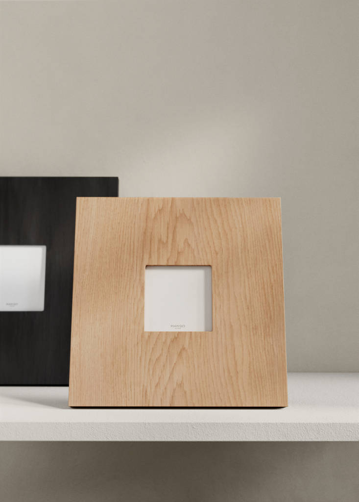 Medium wooden photo frame — Brown