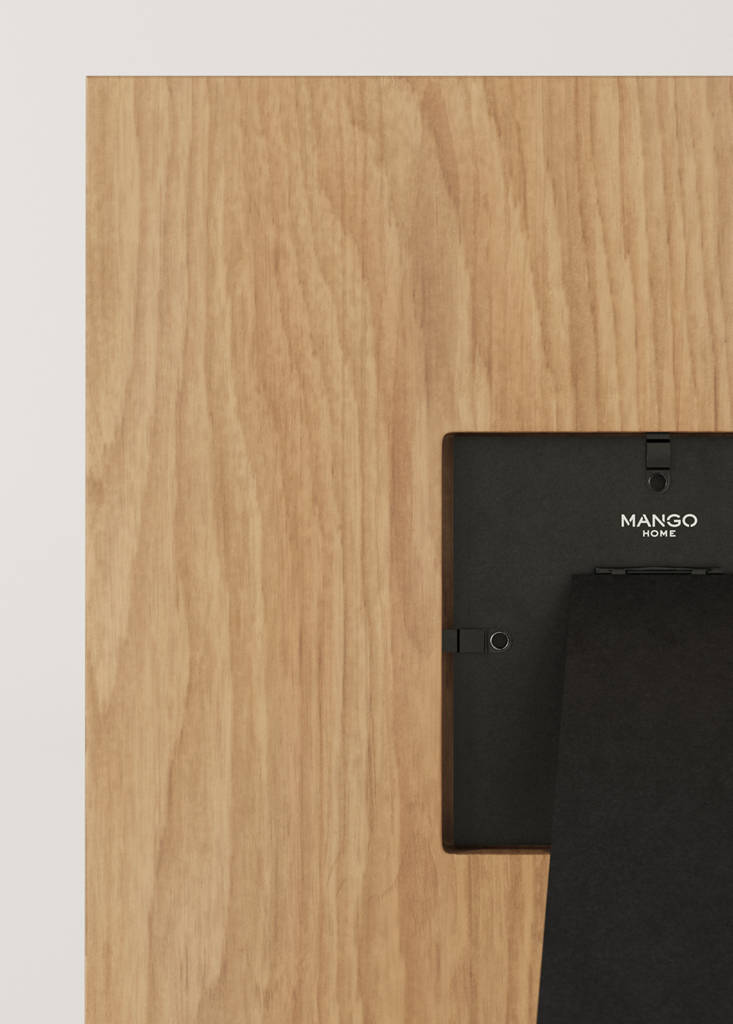 Medium wooden photo frame — Brown